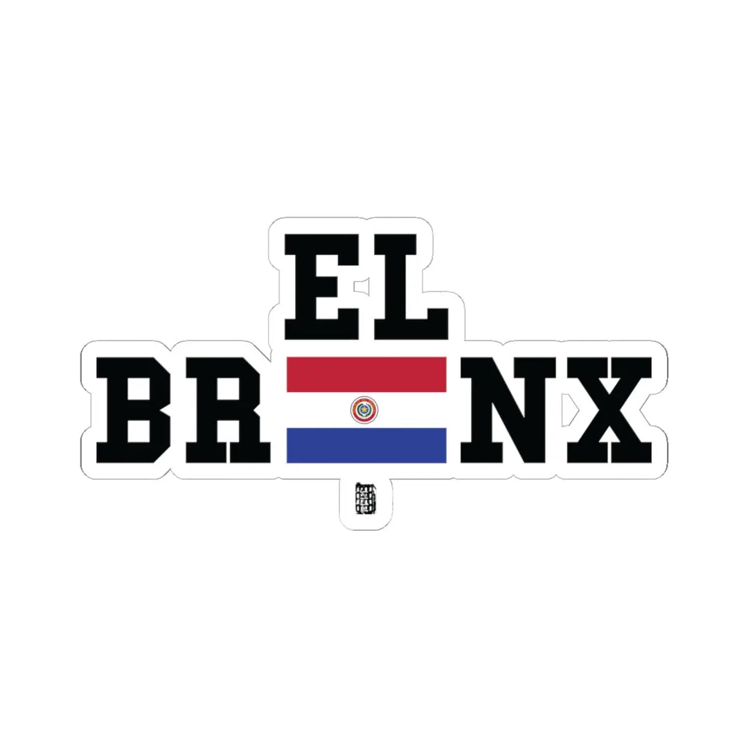 El Bronx Paraguay Flag Sticker Printify