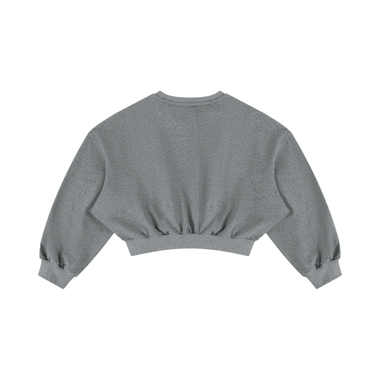 Bronx Basketball 2026 Playoff Edition Women's Boxy Cropped Crewneck Sweatshirt by Bronx Native