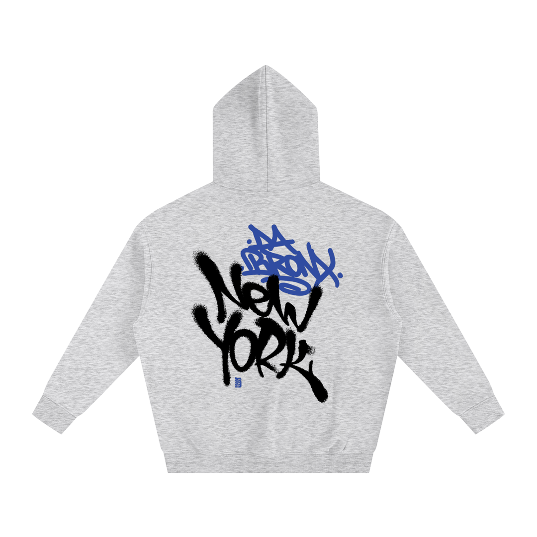 Da Bronx Oversize Fleeced Hoodie