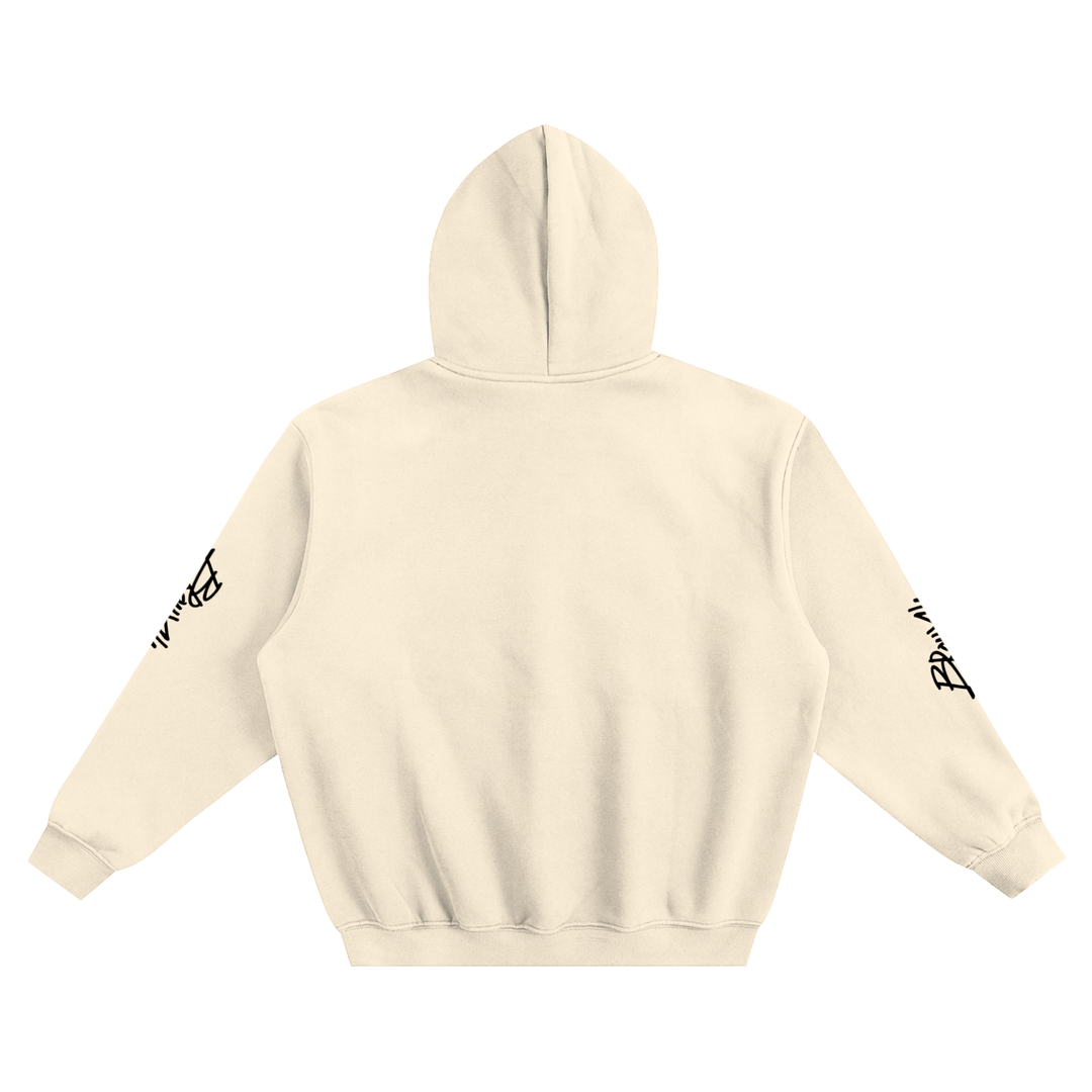 Fleeced Boxy Hoodie