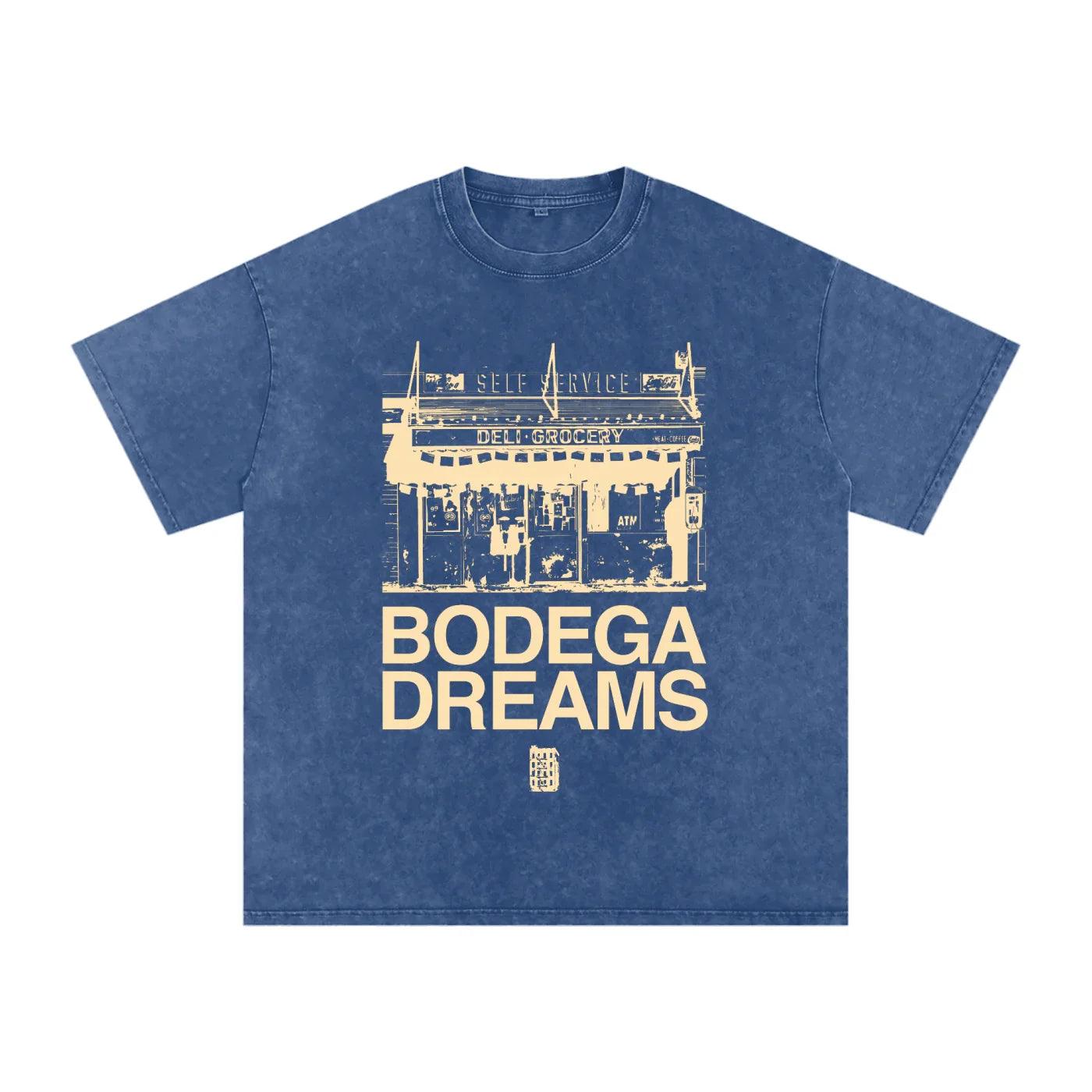 Snow Washed Oversized Cotton T-Shirt | Bronx Native – Bronx Native