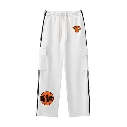 Bronx Basketball 2026 Playoff Edition Side Stripe Straight-Leg Pants