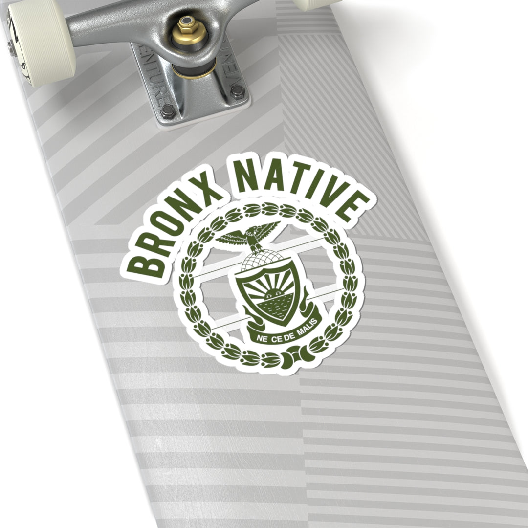 Bronx Native Seal (Green) Sticker