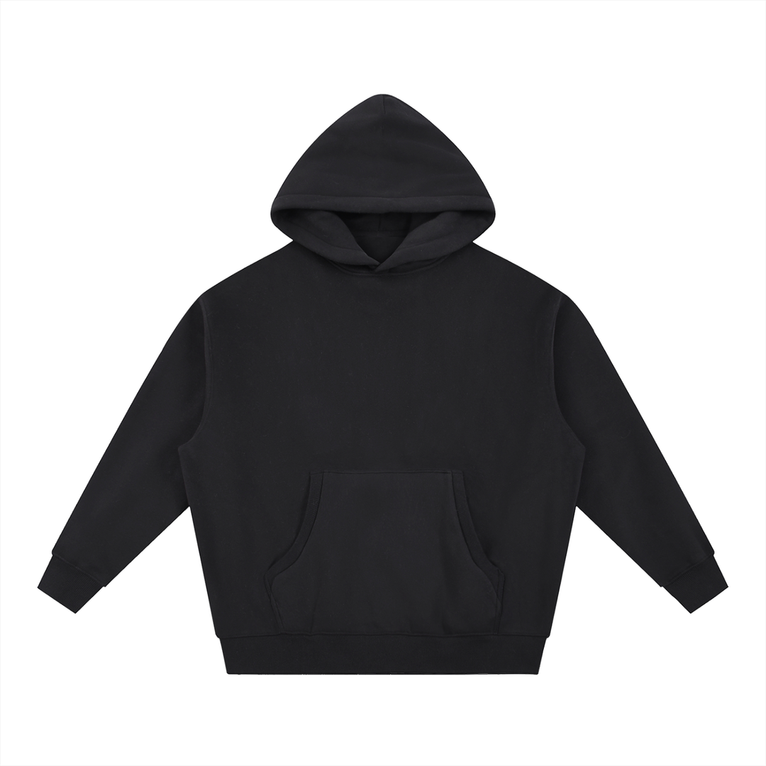 Essential Oversized Boxy Fit Fleece Hoodie