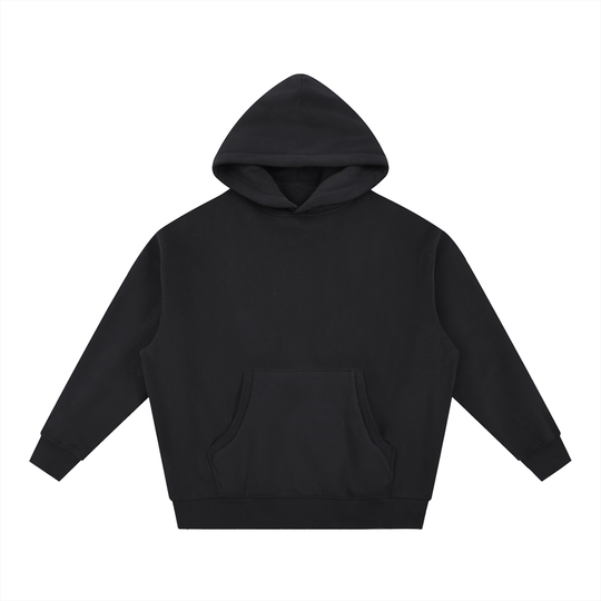 Essential Oversized Boxy Fit Fleece Hoodie