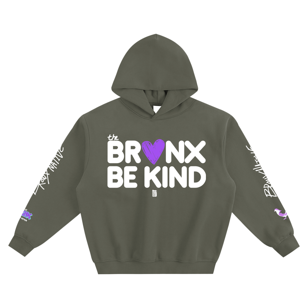 The BR💜NX Be Kind Fleece Boxy Hoodie