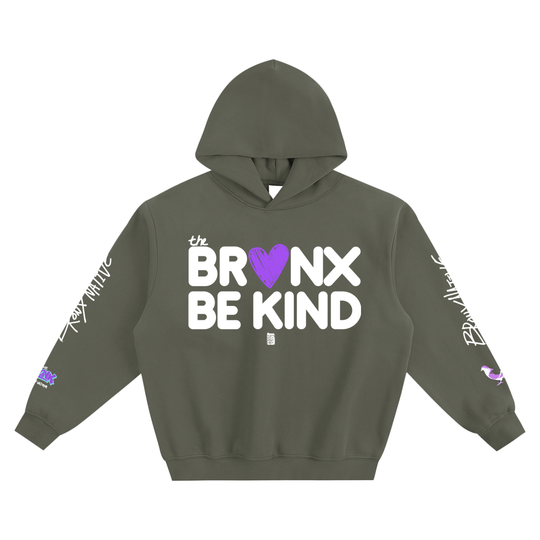 The BR💜NX Be Kind Fleece Boxy Hoodie