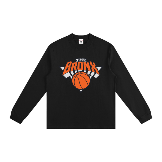 Bronx Basketball 2026 Playoffs Essential Non-Shrink Mock Neck Sweatshirt