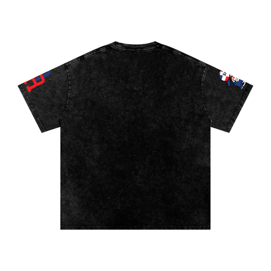Uptown Dominican Snow Washed Oversized Tee