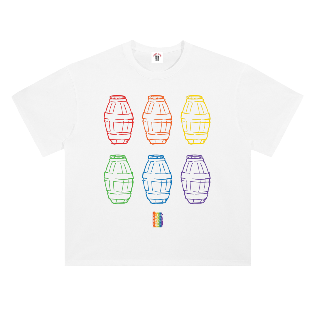 Heavyweight Drop Shoulder Cotton T-Shirt