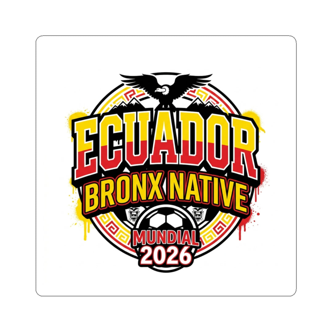 Ecuador x Bronx Native World Cup Sticker