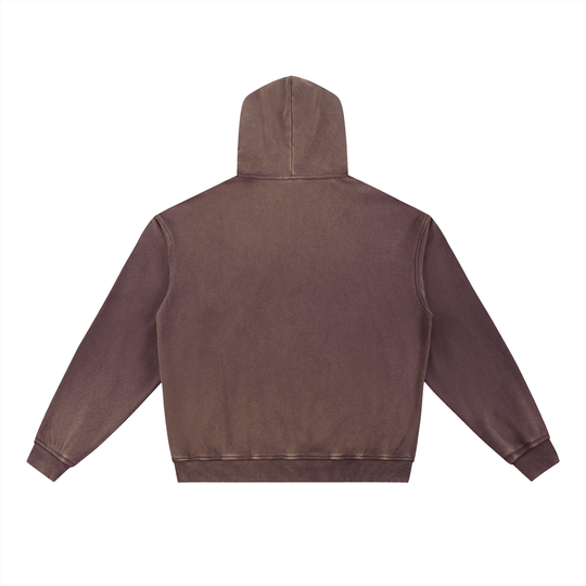 Uptown Dominican Vintage Washed Gradient Fleece Hoodie