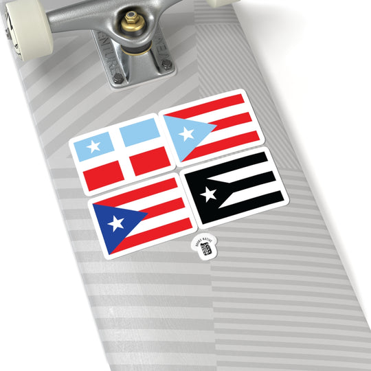 PR Edition Flags Sticker by Bronx Native - Puerto Rico Collection