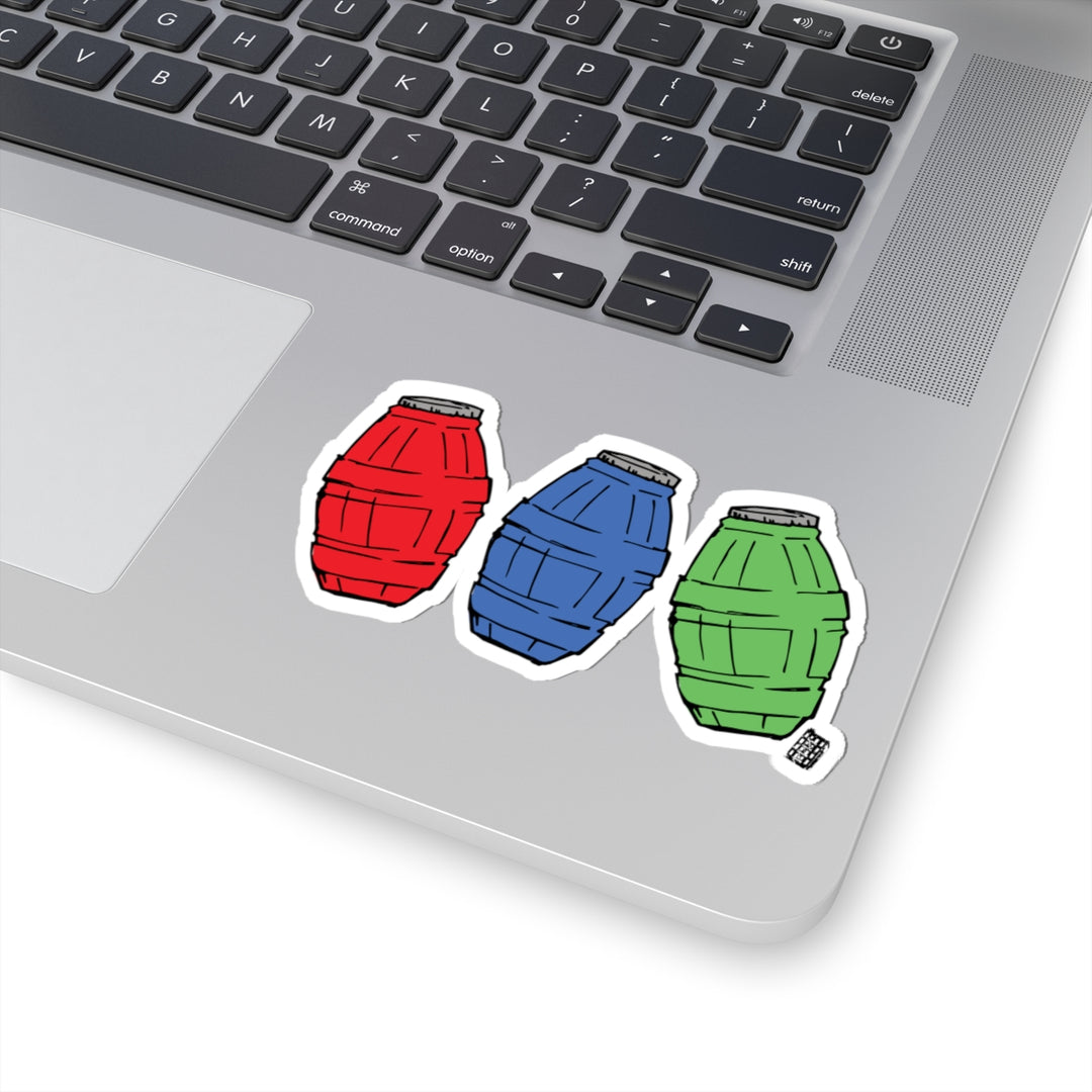 Quarter Water Sticker