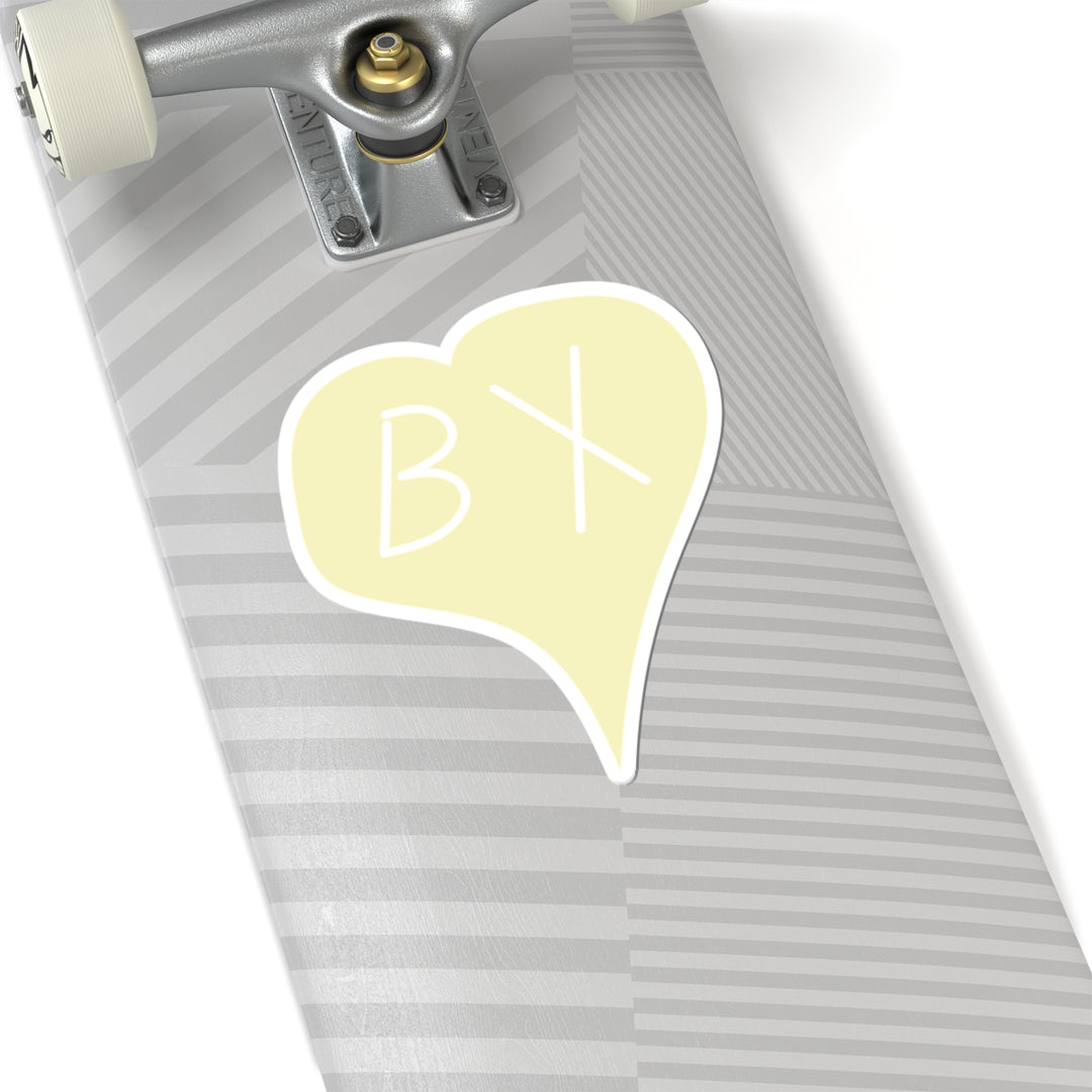 BX Heart Sticker