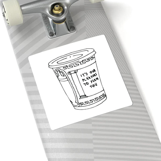 Starer Pack - Coffee Cup To-Go Sticker