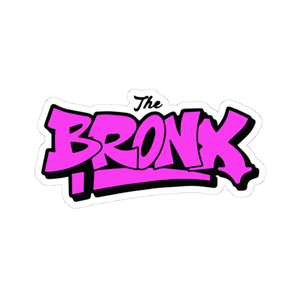 The Bronx Hot Pink & Purple Sticker