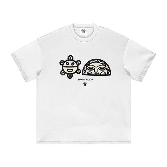 Sun & Mooon PR Edition Heavyweight Earth Tone T-Shirt by Bronx Native