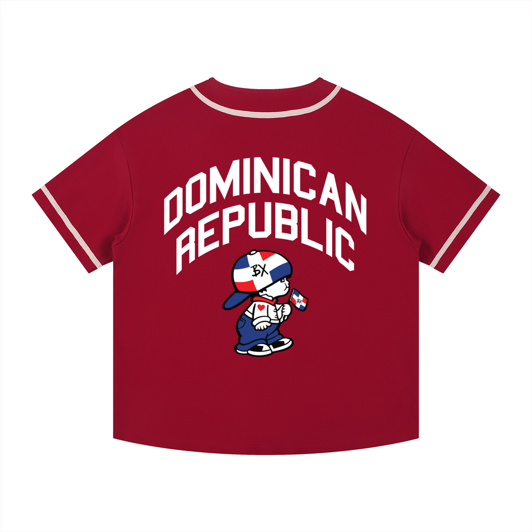 DR Contrast Piped Button-Up Jersey