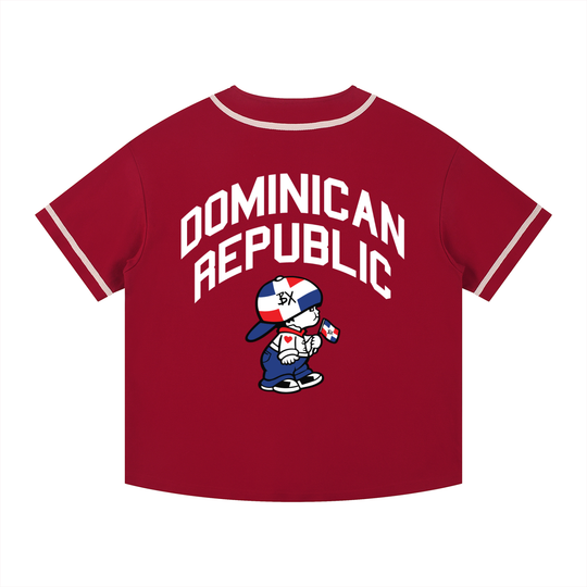 DR Contrast Piped Button-Up Jersey