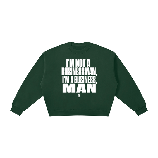 BX x BK 30th Anniversary Boxy Fleece Crewneck by Bronx Native — BX x BK 30th Anniversary Stadium Series product image