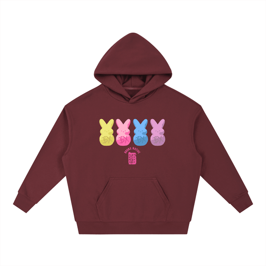 Essential Boxy Heavyweight Drop-Shoulder Hoodie by Bronx Native for New York summer