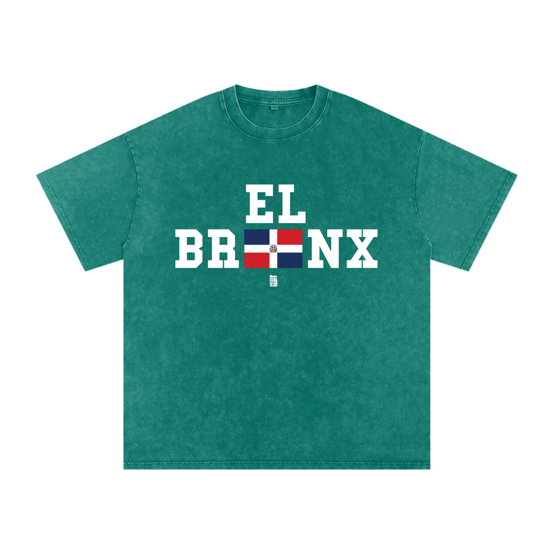 The Bronx (DR) Snow Washed Oversized Cotton T-Shirt
