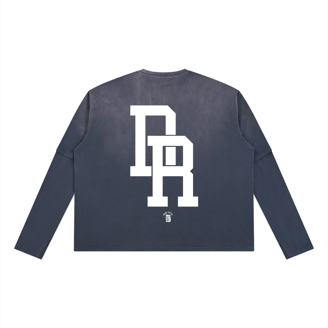 DR Unisex Vintage Wash Layered T-Shirt