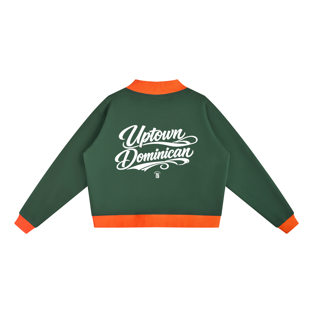 Dominican Republic Women’s Mock Neck Crewneck Sweatshirt