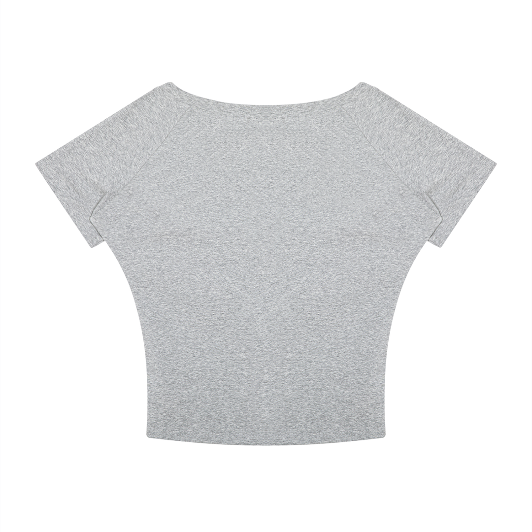 Uptown Dominican Women’s Boatneck Raglan T-Shirt