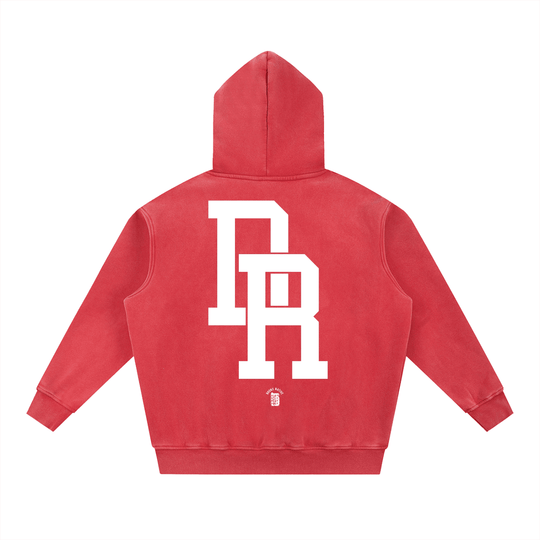 Dominican Republic 🇩🇴 Snow Wash Fleece Oversize Hoodie