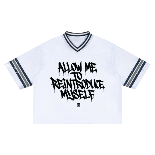 BX x BK 30th Anniversary Boxy Striped Jersey by Bronx Native — BX x BK 30th Anniversary Stadium Series product image