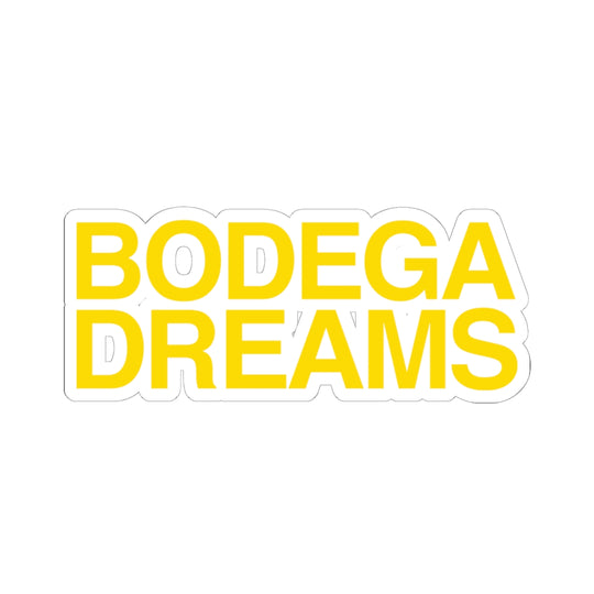 Bodega Dreams Sticker (Gold)