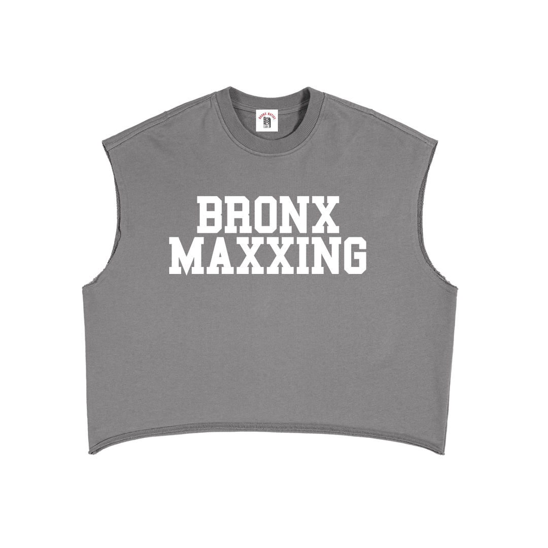 Bronx MAXXing French Terry Boxy Tank Top by Bronx Native for New York summer