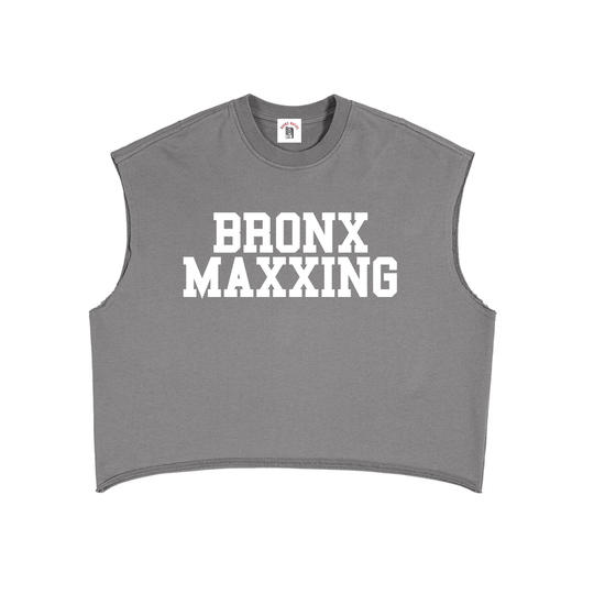 Bronx MAXXing French Terry Boxy Tank Top by Bronx Native for New York summer