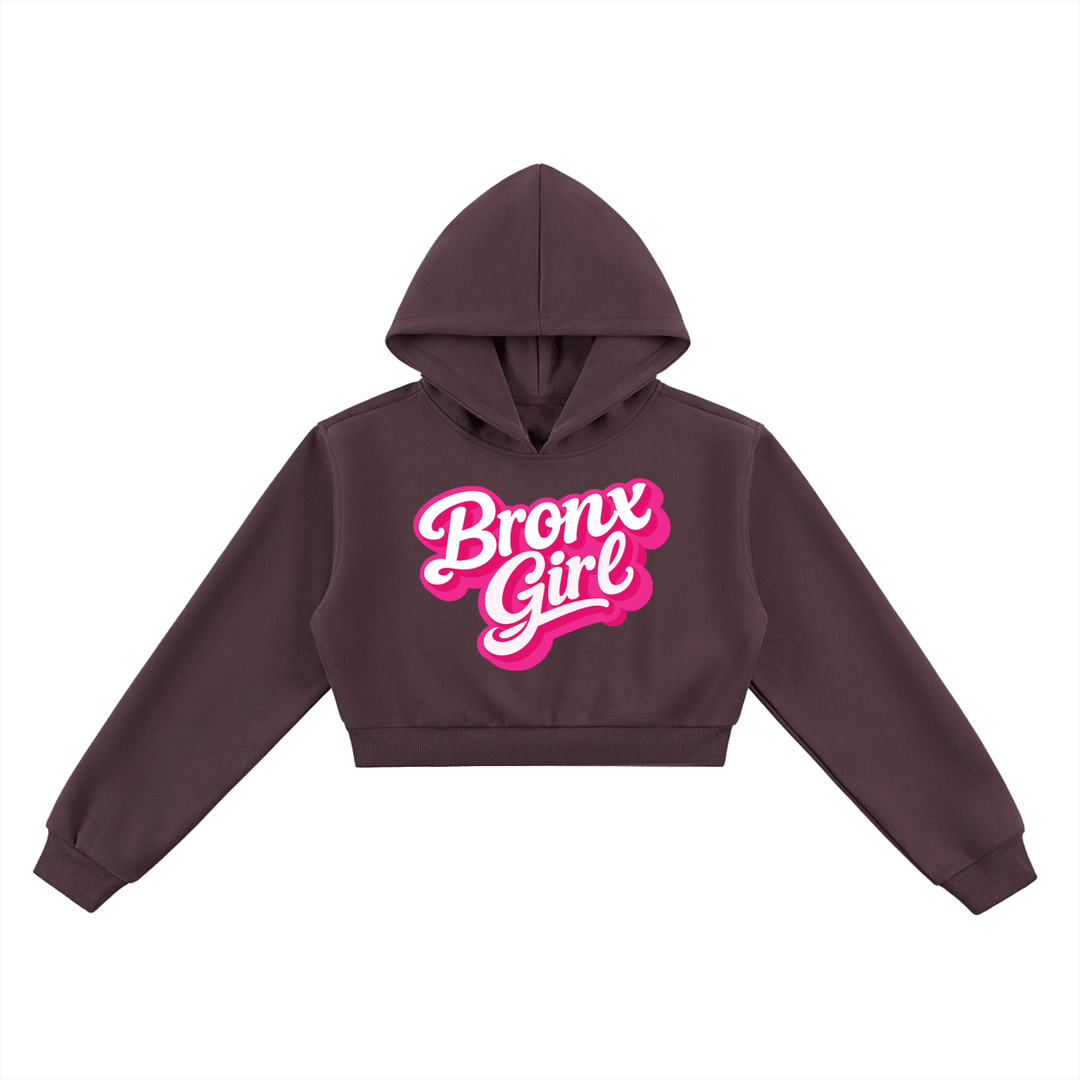 Essential Cropped Hoodie by Bronx Native
