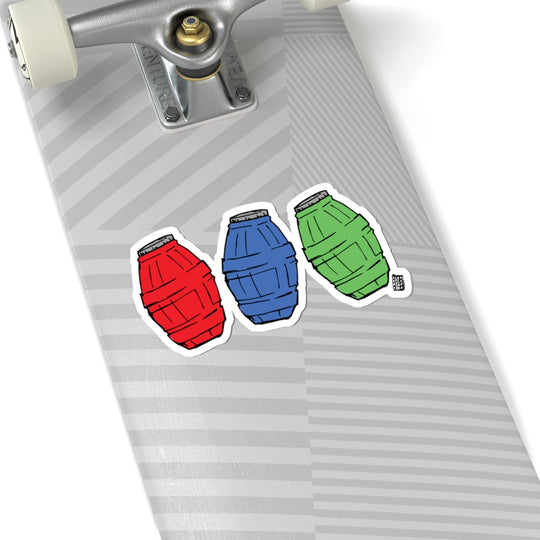 Quarter Water Sticker