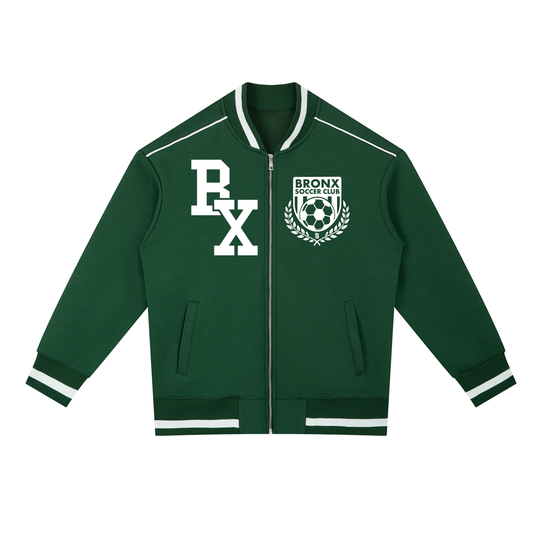 Bronx Soccer Club Contrast Piping Zip Bomber Jacket product image 5 of 10 by Bronx Native
