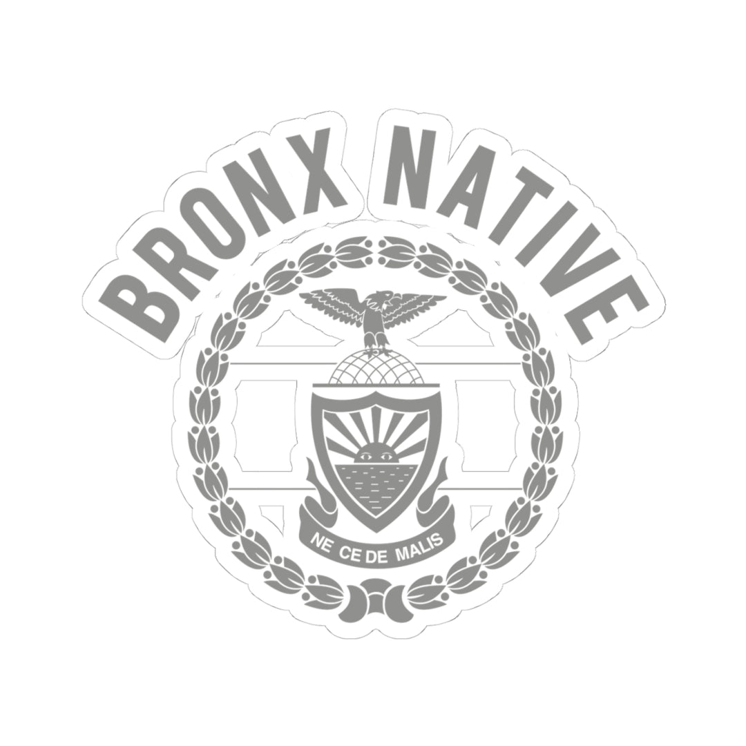 Bronx Native Crest (Silver) Sticker