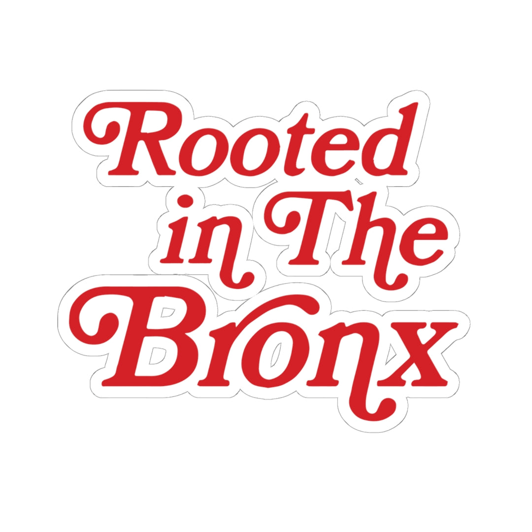 Rooted in The Bronx Red Sticker