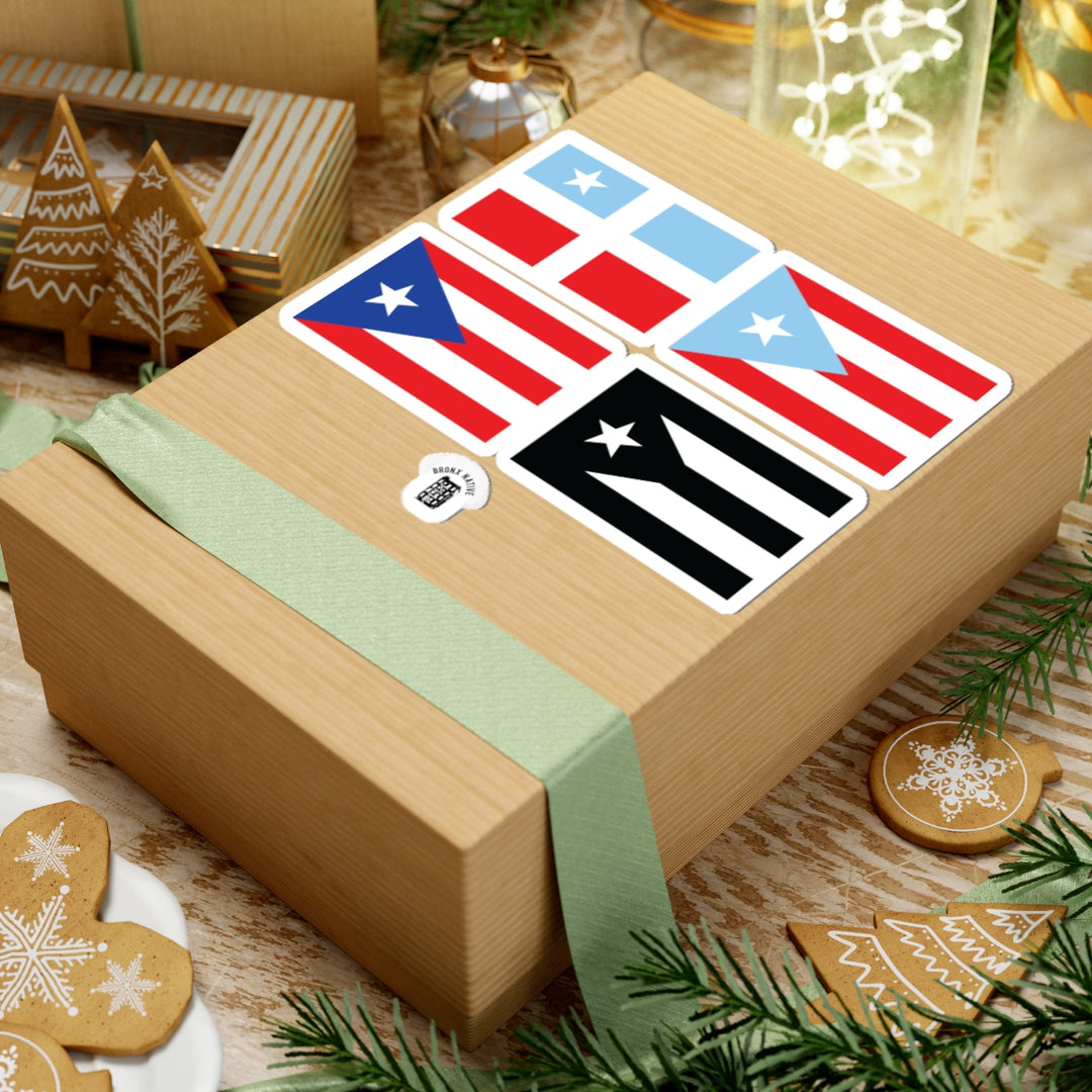 PR Edition Flags Sticker by Bronx Native - Puerto Rico Collection