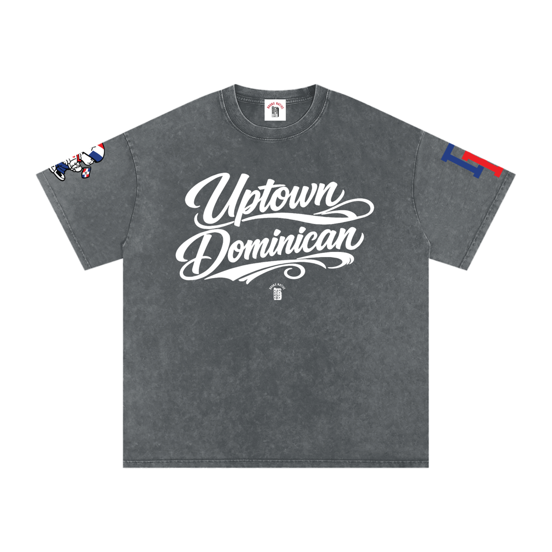 Uptown Dominican Snow Washed Oversized Tee