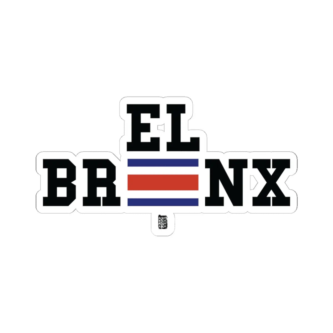 El Bronx Puerto Rican Pride Flag Sticker Printify