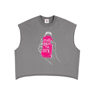 Mad Bills to Pay x BXN French Terry Boxy Tank Top (Lim. Ed. Drop)