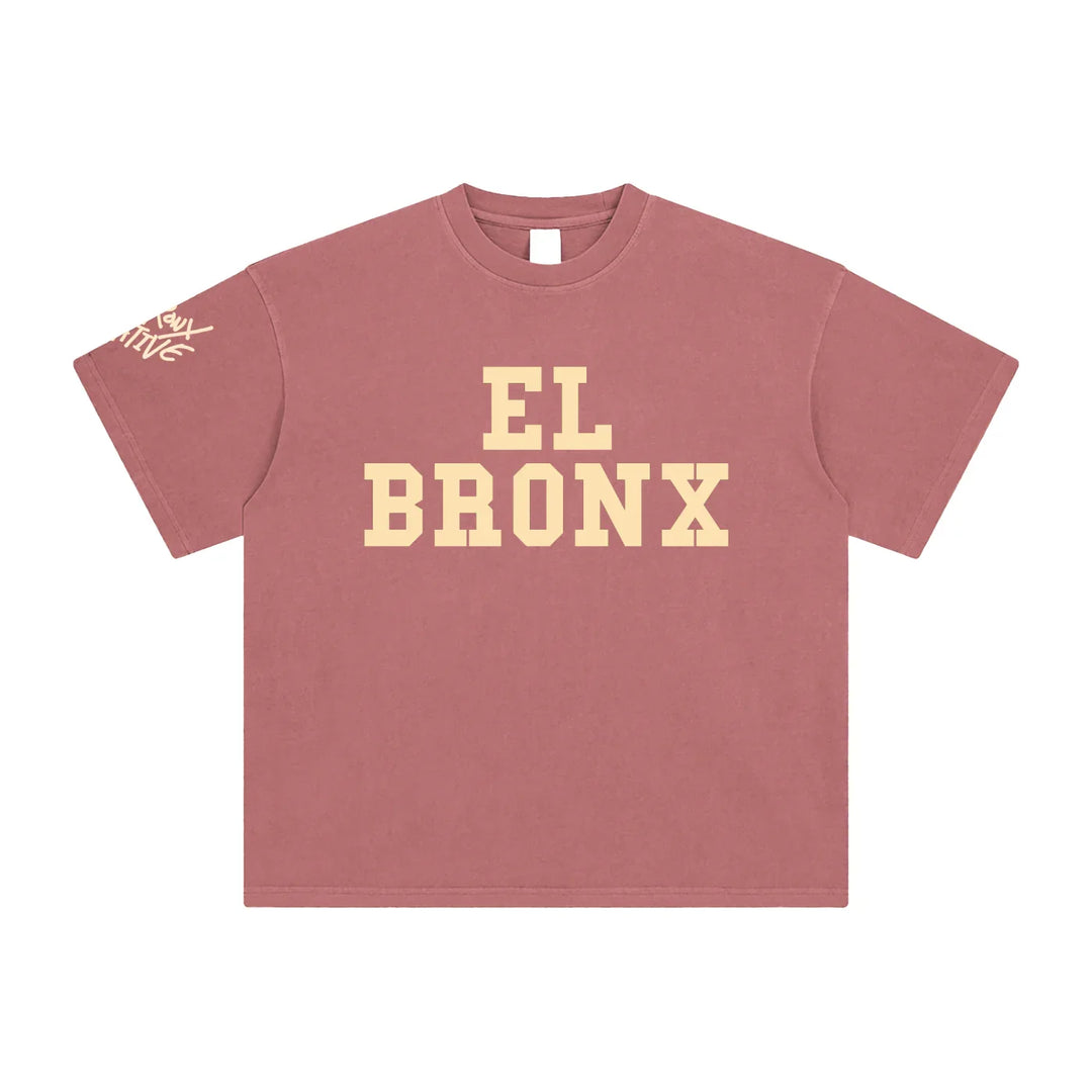 EL BRONX Enzyme Washed T-Shirt