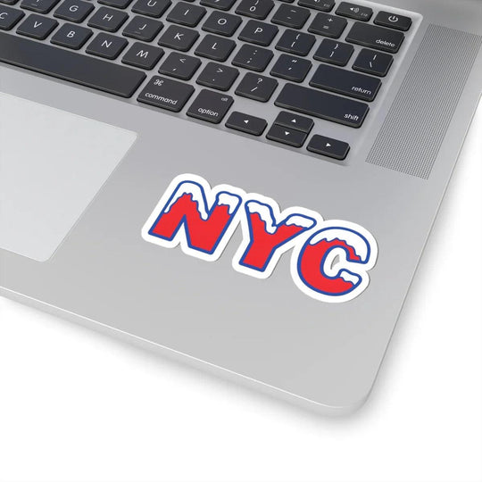 NYC Snow Bubble Sticker