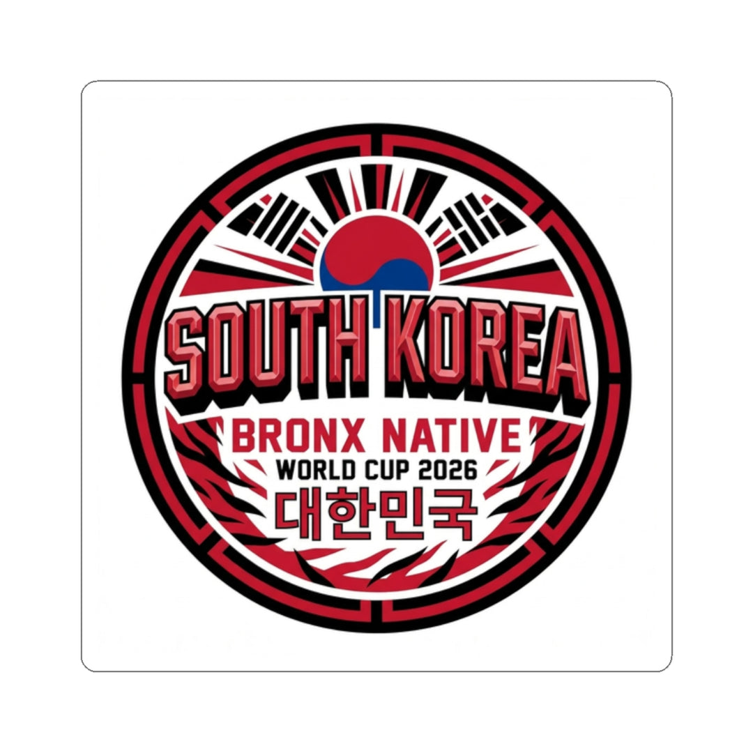 South Korea x Bronx Native World Cup Soccer Sticker product image 4 of 12 by Bronx Native