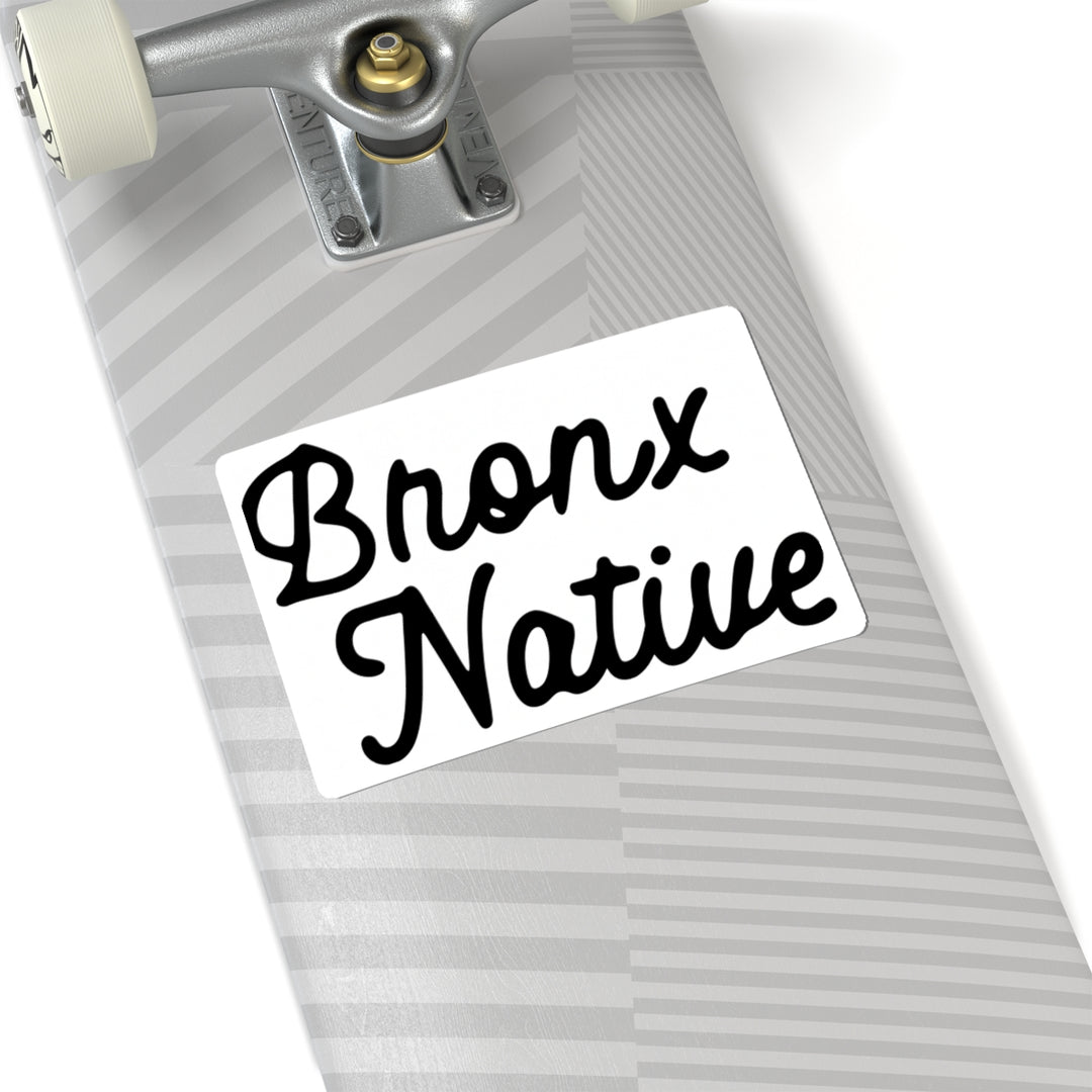 Bronx Native Classy Script Sticker