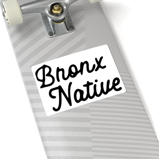 Bronx Native Classy Script Sticker