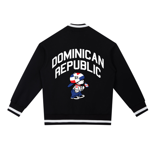 DR Independence Contrast Piping Zip Bomber Jacket